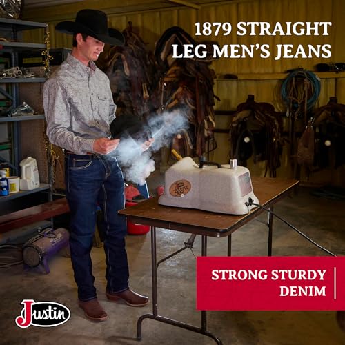 Justin Men's 1879 J2 Straight Leg Jeans2