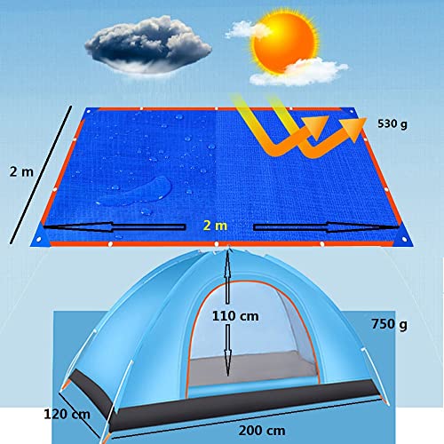 Carpa de Camping Plegable Ligera para 1 Persona miniatura 2
