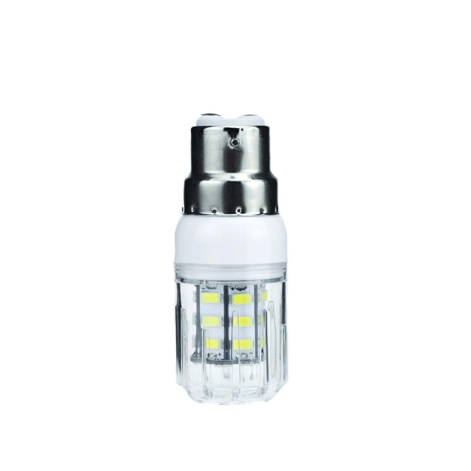 E27 B22 E14 27 Diod LED 5 W Żarówka 5730 SMD Lampa Energooszczędna Kukurydza Światła Punktowa Ciepłe Zimne Białe Oświetlenie DC 12 V 24 Niskie ZużYcie Energii(Warm White,B22 5W DC24V)