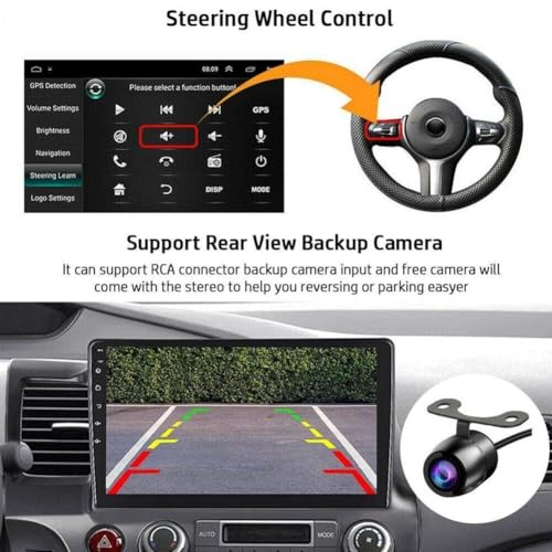 Radio Android 14 Double Din para Ford Transit Custom 2020-2024 miniatura 5