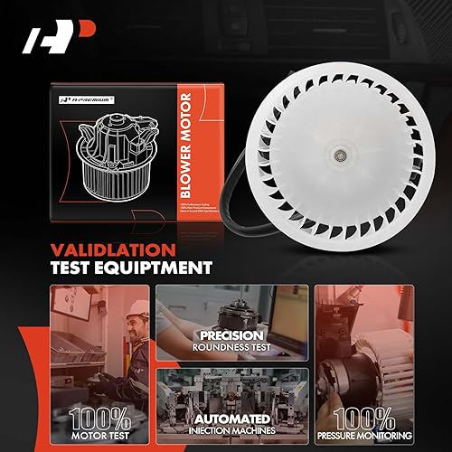 Image of A-Premium Front HVAC Heater Blower Motor with Fan Cage | fit for BMW X5 2001-2004, 525i 2001-2003