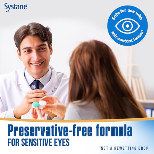 Systane Complete Preservative Free Dry Eye Drops, 0.34 Fl Oz, 2 Count - image 2