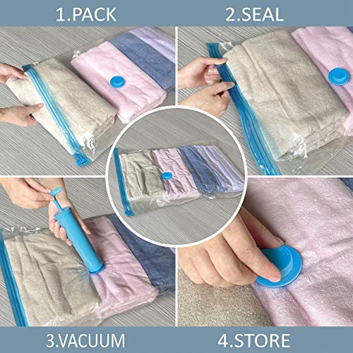 Roomimaster Vacuum Storage Bags, 10 Large Space Saver Bags Seal With Pump, Sealer For Clothes thumb #6