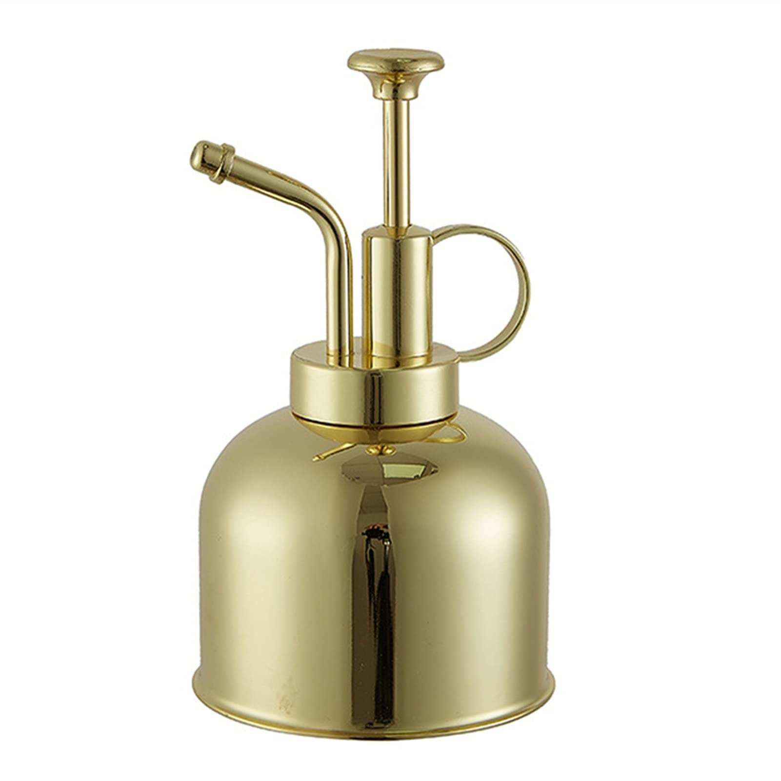 Bouteille d'arrosage en acier inoxydable or brillant de style nordique chic pour intérieur