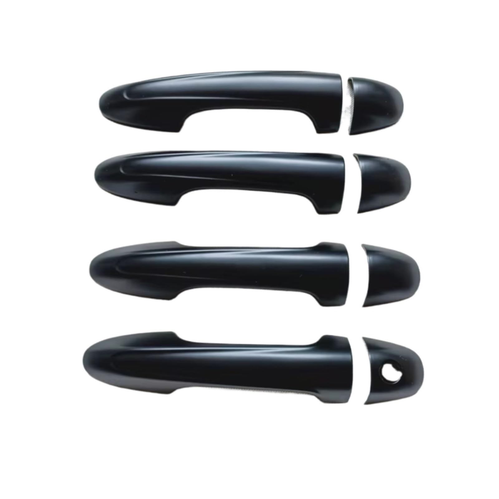 Qdzvalumv K1 Car Door Handles Cover Shell Compatible With Toyota For Fortuner For Hilux For Revo 2016-2023 Car Exterior Door Handle Cover Trim Accessories Protector Front Rear Set(K1)