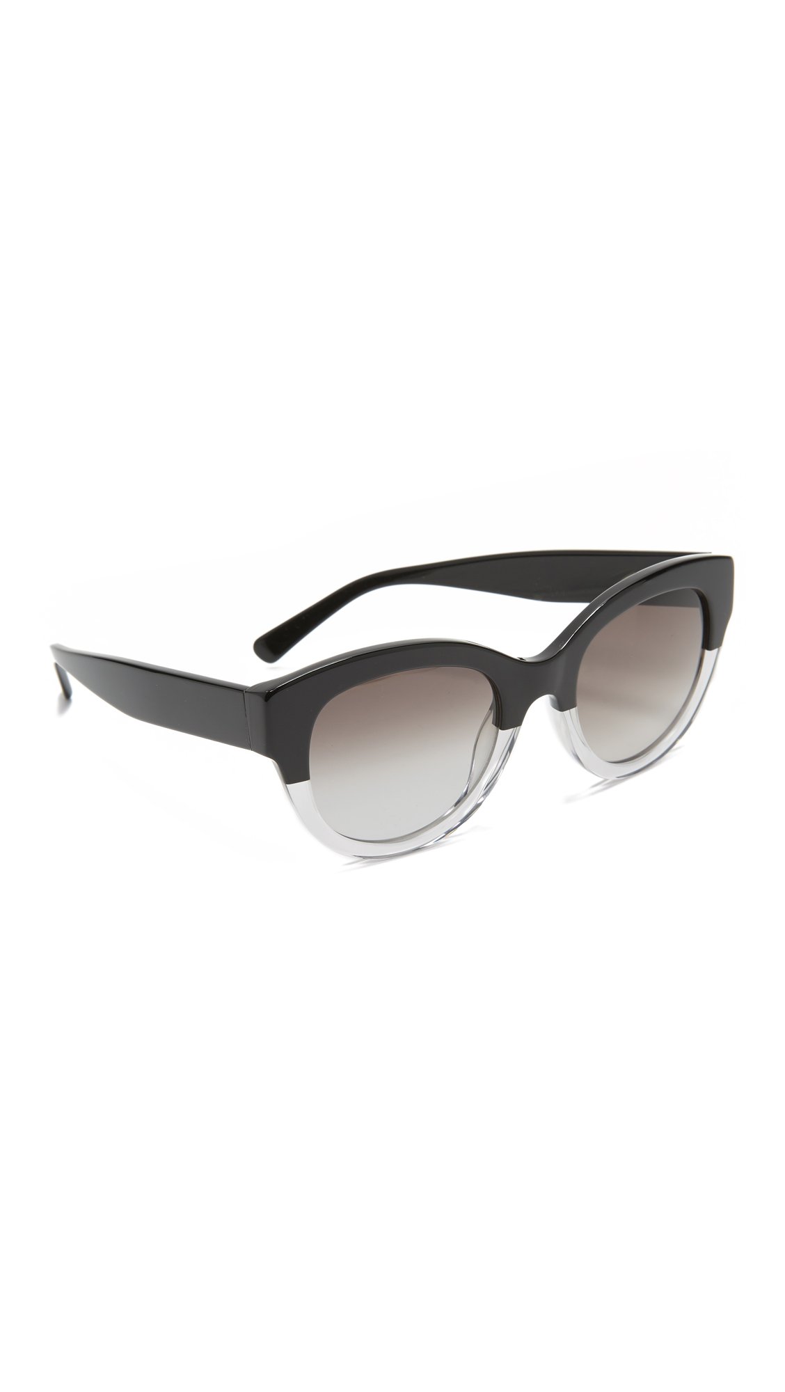 MCMWomen's Cat Eye Viestos Sunglasses, Black/Grey, One Size