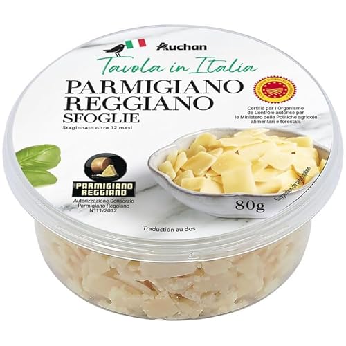 AUCHAN Tavola In Italia Parmigiano Reggiano en copeaux AOP 80 g