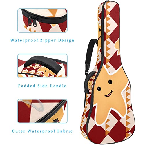 Housse de protection épaisse en éponge imperméable pour guitare acoustique, électrique, basse, guitare classique… - Les Beatles, Paul McCartney, John Lennon, RIngo Starr, George Harrison Housse de protection épaisse en éponge imperméable pour guitare acoustique, électrique, basse, guitare classique… – Image 5
