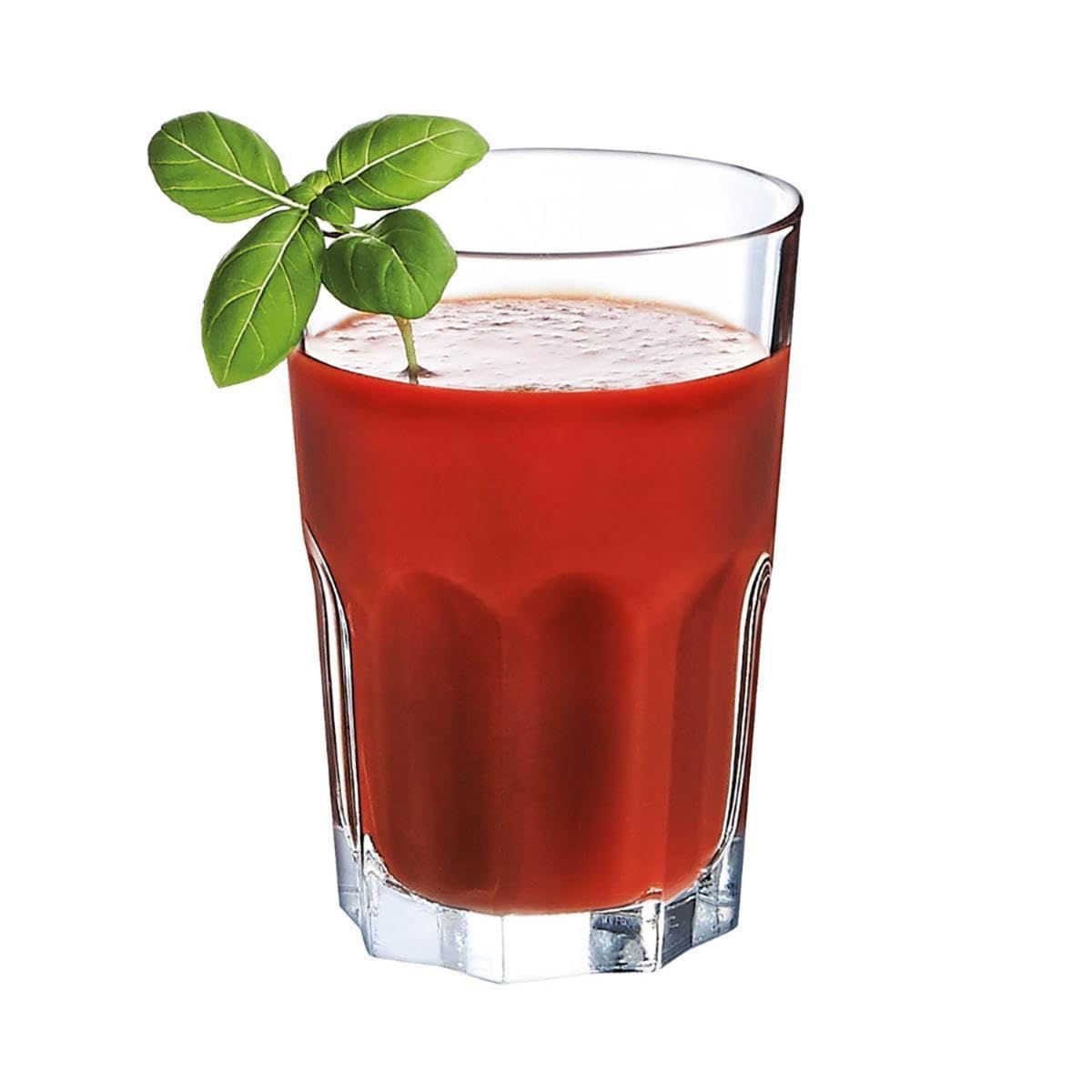 Luminarc New America Set 6 Vaso Bajo Vidrio Eco 30cl Sodo Ecológico