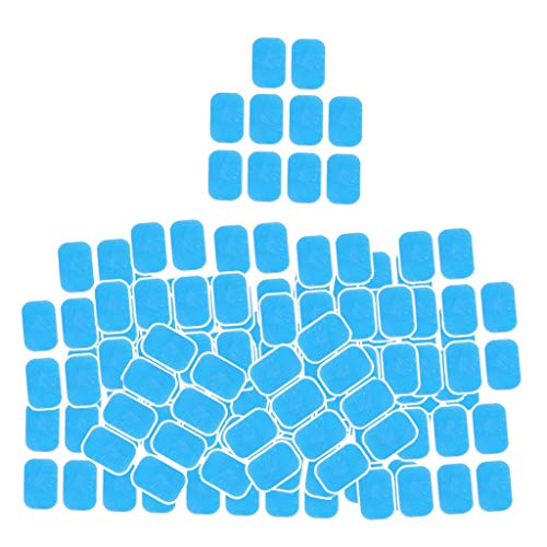 Tongina 100 Peças de Reposição ABS Hip Trainer Hydrogel Gel Pads Acessório Prático