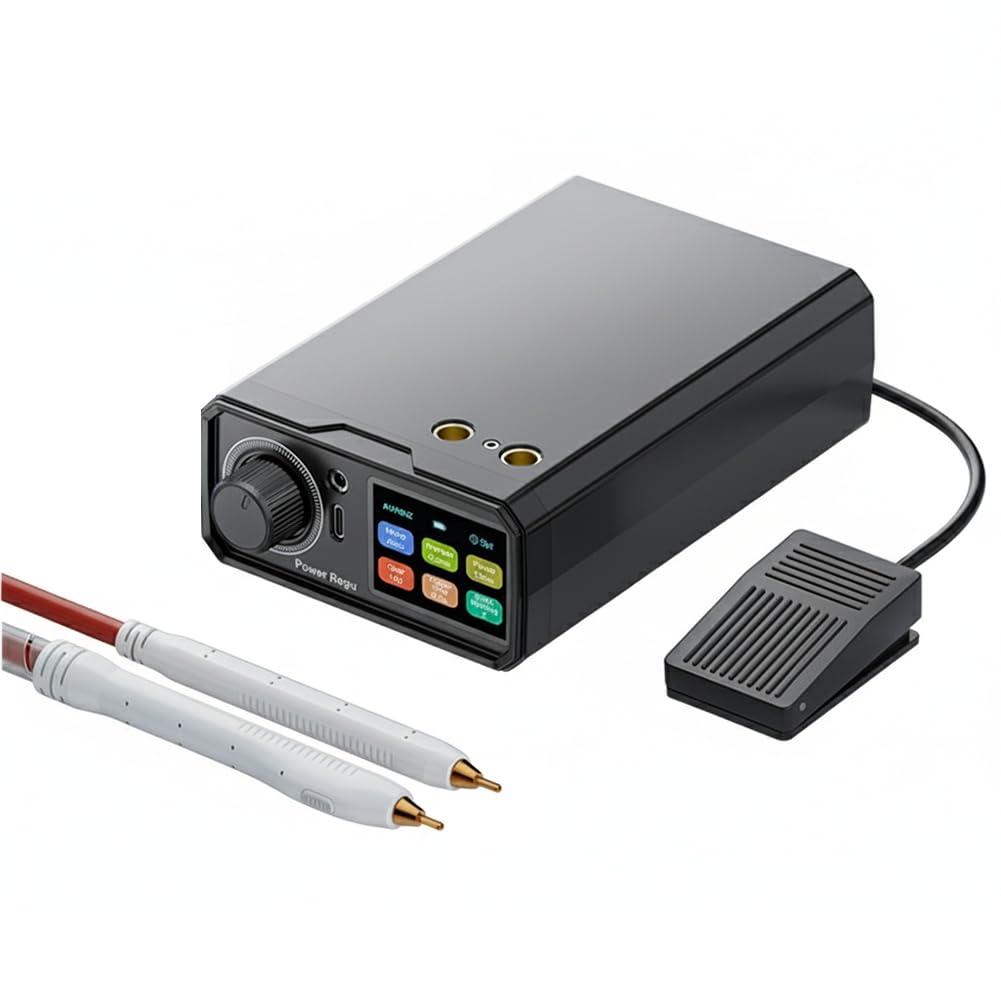 Littimoon UK3 Pedal Spot Welder DIY Sheet Spot Welding Machine Type-C Charging 18650 Lithium Battery Portable Spot Welder
