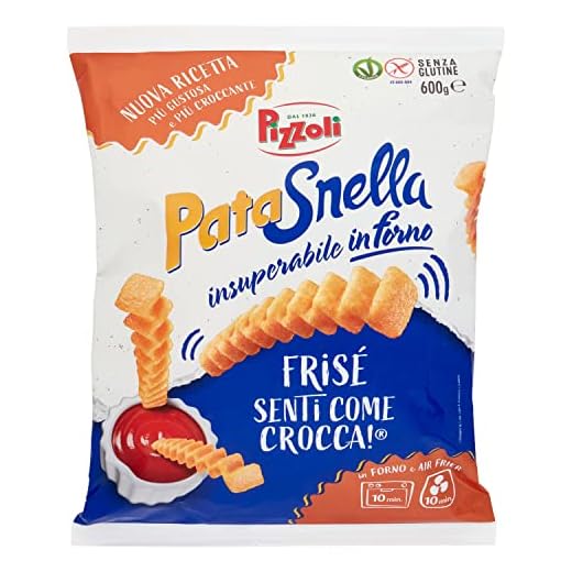 Pizzoli PataSnella Frisé, 600g (Surgelati)