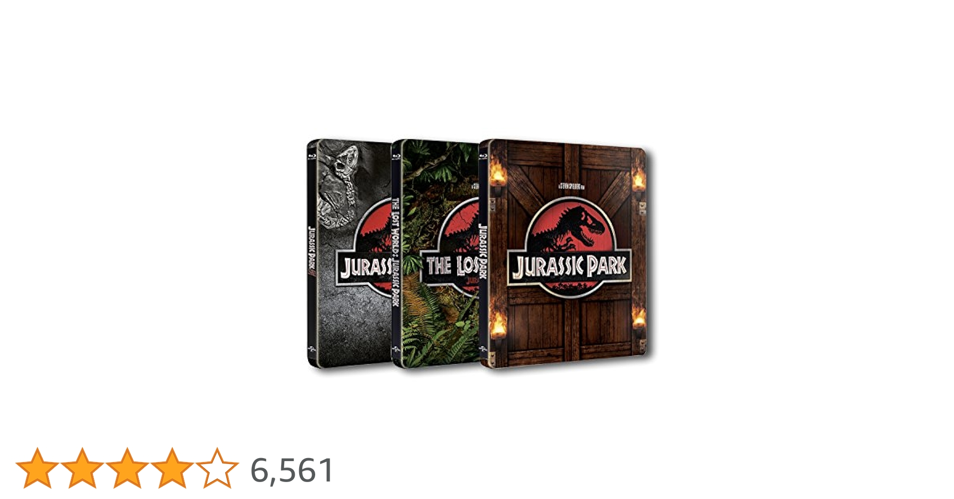 ジュラシックパーク トリロジーセット&ジュラシックワールド　スチールブックセット Amazon.co.jp: 【Amazon.co.jp限定】ジュラシック・パーク