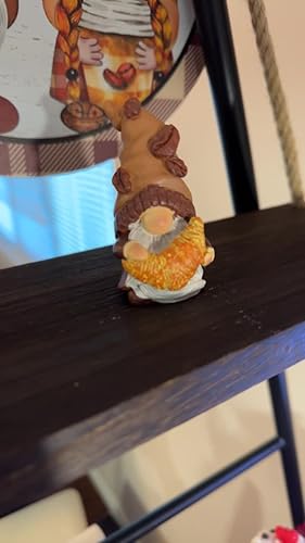 Hodao Set van 3 Koffiekabouters Decoraties Koffiebar Decor Accessoires Zweedse Tomte Kabouters Beeldjes Gelaagde Lade Koffiekabouters Decor Lente Zomer Kabouter Decoraties Geschenken Herfst Kabouter