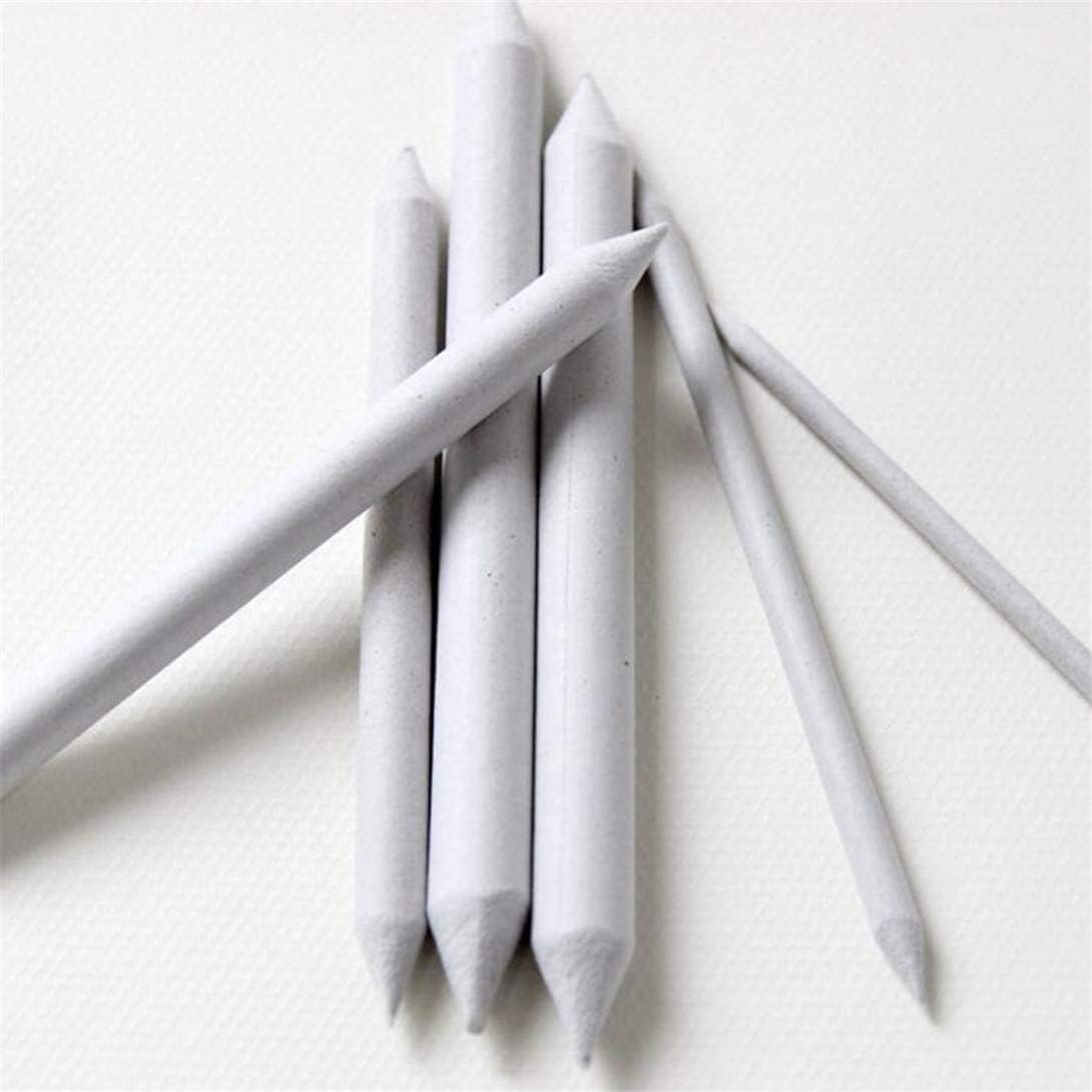 U-M PULABO6 Pieces Blending Stumps and Tortillons Set Art Blenders Sticks for Drawing, Sketch, Colored Pencils, White Durable Processe : Arts, Crafts & Sewing