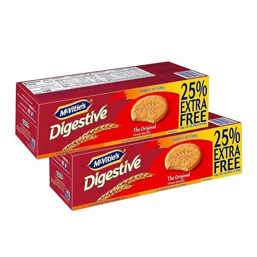 Mcvities Digestive Biscuits 500 gm x 2 (Pack Of 2)