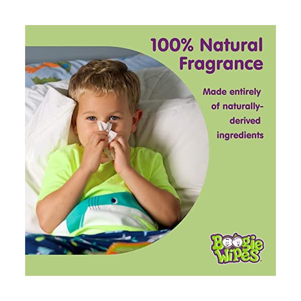 Boogie Wipes Gentle Saline for Stuffy Noses Simply Unscented - 30 Count, 3 Pack by Boogie Wipes – Bild 8