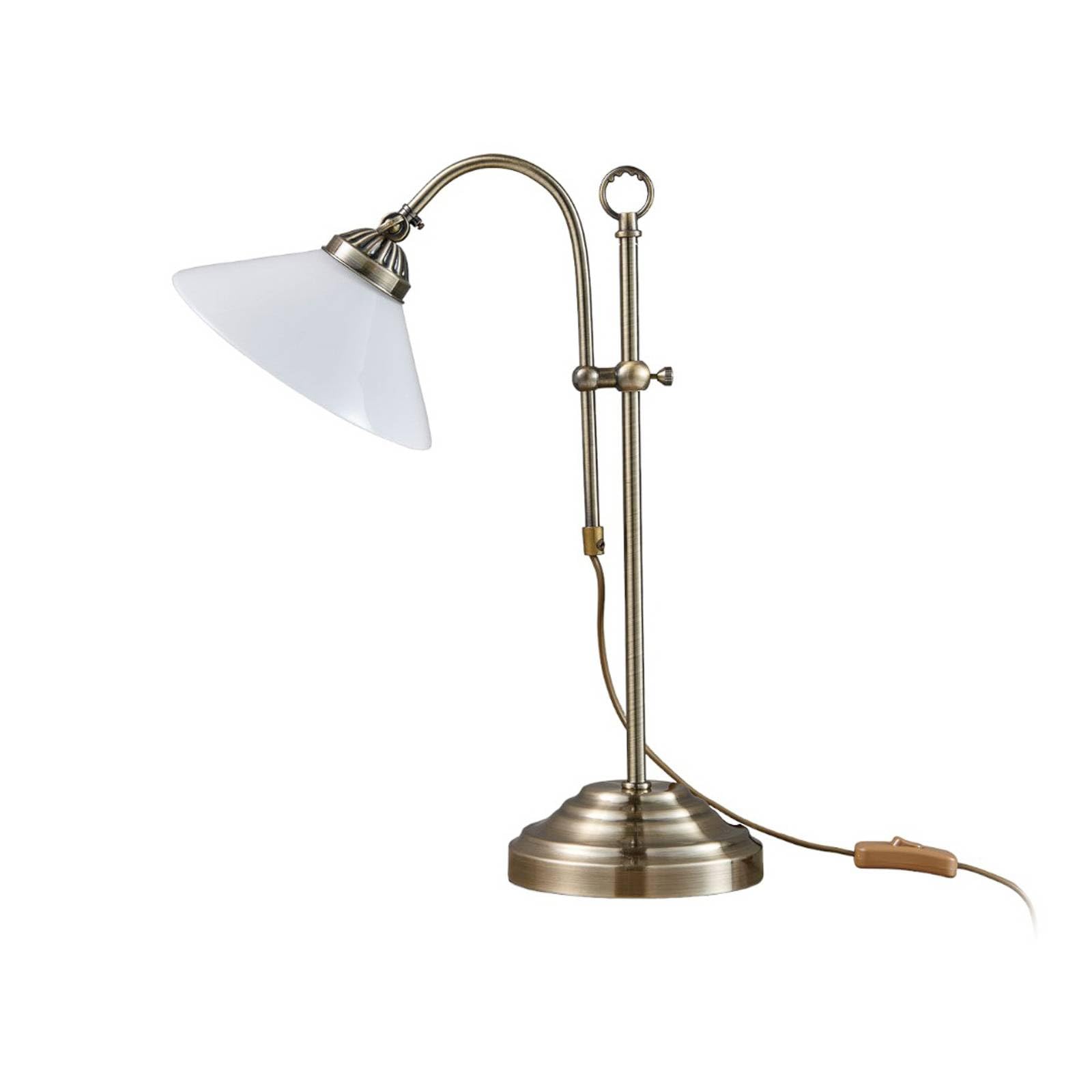 Lindby Tischlampe Otis (Retro, Vintage Antik) aus Metall (1 flammig E14) - Tischleuchte Schreibtischlampe Nachttischlampe Flurleuchte