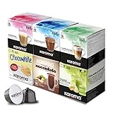 Karoma® capsule compatibili con Nescafè Dolce Gusto (96, Mix Bevande)