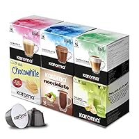 Karoma® capsule compatibili con Nescafè Dolce Gusto (96, Mix Bevande)