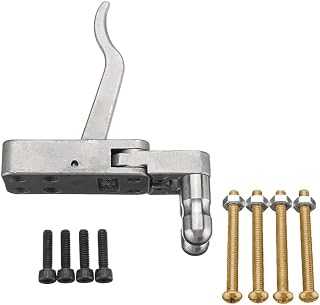 Slingshot Release Device, Stainless Steel Slingshot Release Device Polishing Catapult Rifle Trigger, DIY Slingshot Trigger Accessories with 8 Screws, 2022 New Slingshot Fishing