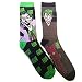 DC Comics The Joker HAHAHA Mens Casual Crew Socks 2 Pack,Multi,One Size