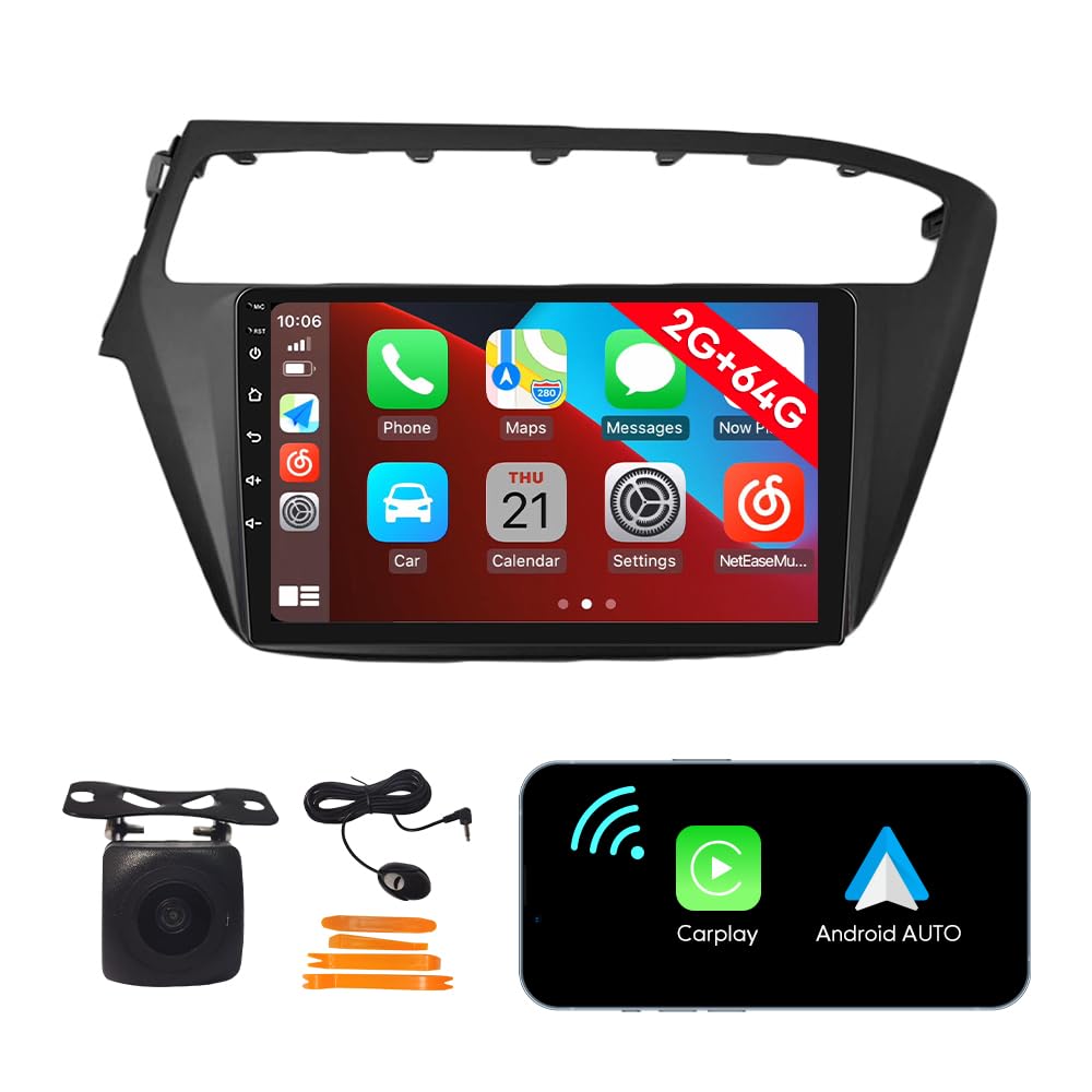 [2G 64G] Android Car Stereo FM Radio Carplay Android Auto 9