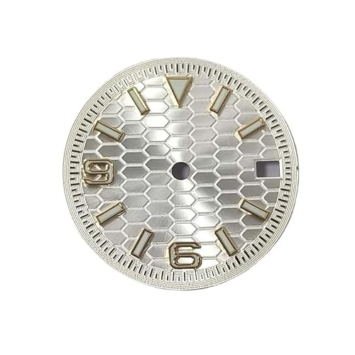 1 v 28.5mm S[hlC To[Xg NH35 NH35/NH36/4R/7S[ugp VOJ_[ O[ tFCXp[c(White Gold-Nail)