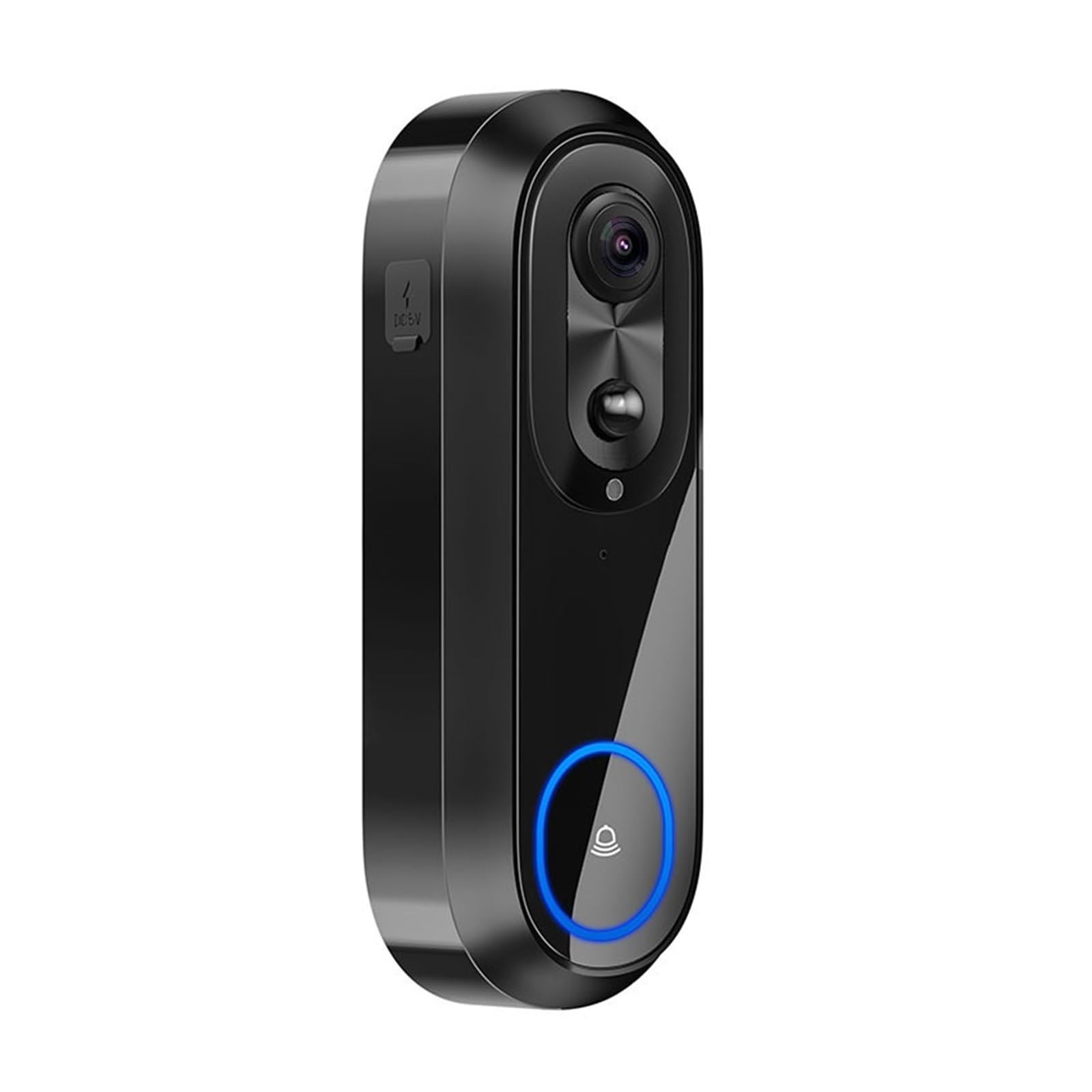 Portero automático. Timbre con cámara y videoportero inteligente W5 con WiFi, detección de movimiento, audio bidireccional, visión nocturna y cámara de seguridad inalámbrica for el hogar. Videoportero