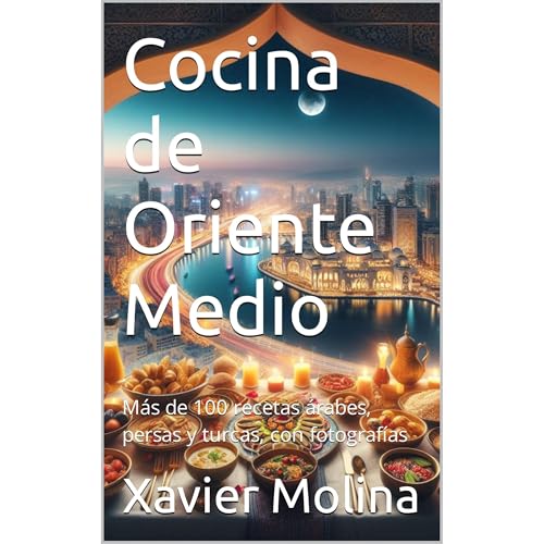 Cocina de Oriente Medio Audiolibro Por Xavier Molina, Ayshe Molina arte de portada