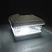 iGlow 18 Pack White Outdoor Garden 5 x 5 Solar LED Post Deck Cap Square Fence Light Landscape Lamp Lawn PVC Vinyl Wood