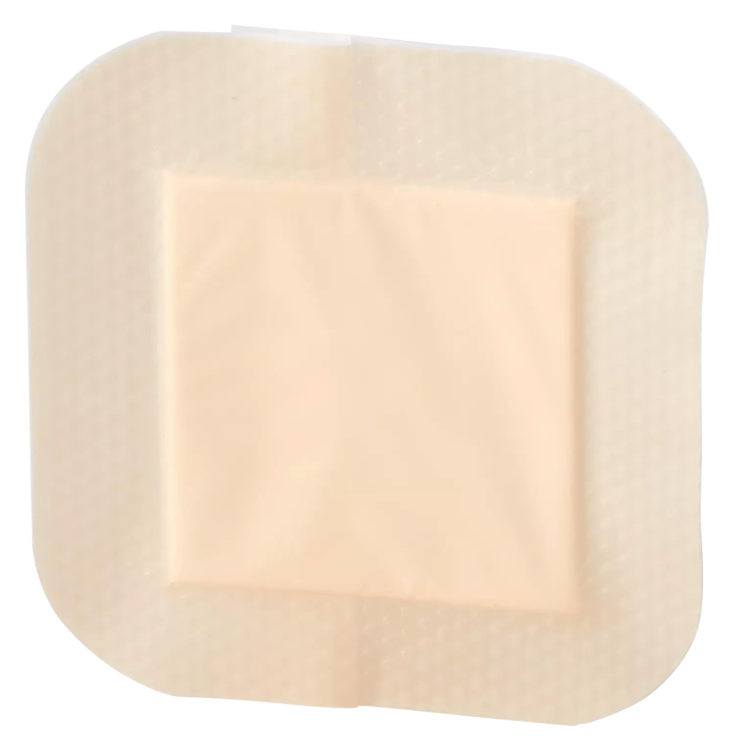 Cardinal Health™ Silicone Bordered Foam Dressing, Lite, 4 x 4IN, Case of 5 Boxes of 10