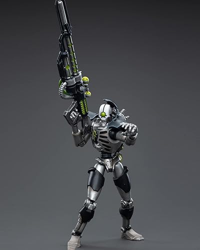 Miniatura 5 de Pipigirl JoyToy Warhammer 40K Space Marine Genuine License 118 Soldier, Necrons Sautekh Dynastys, modelos de 4 pulgadas, kits de figuras de acción