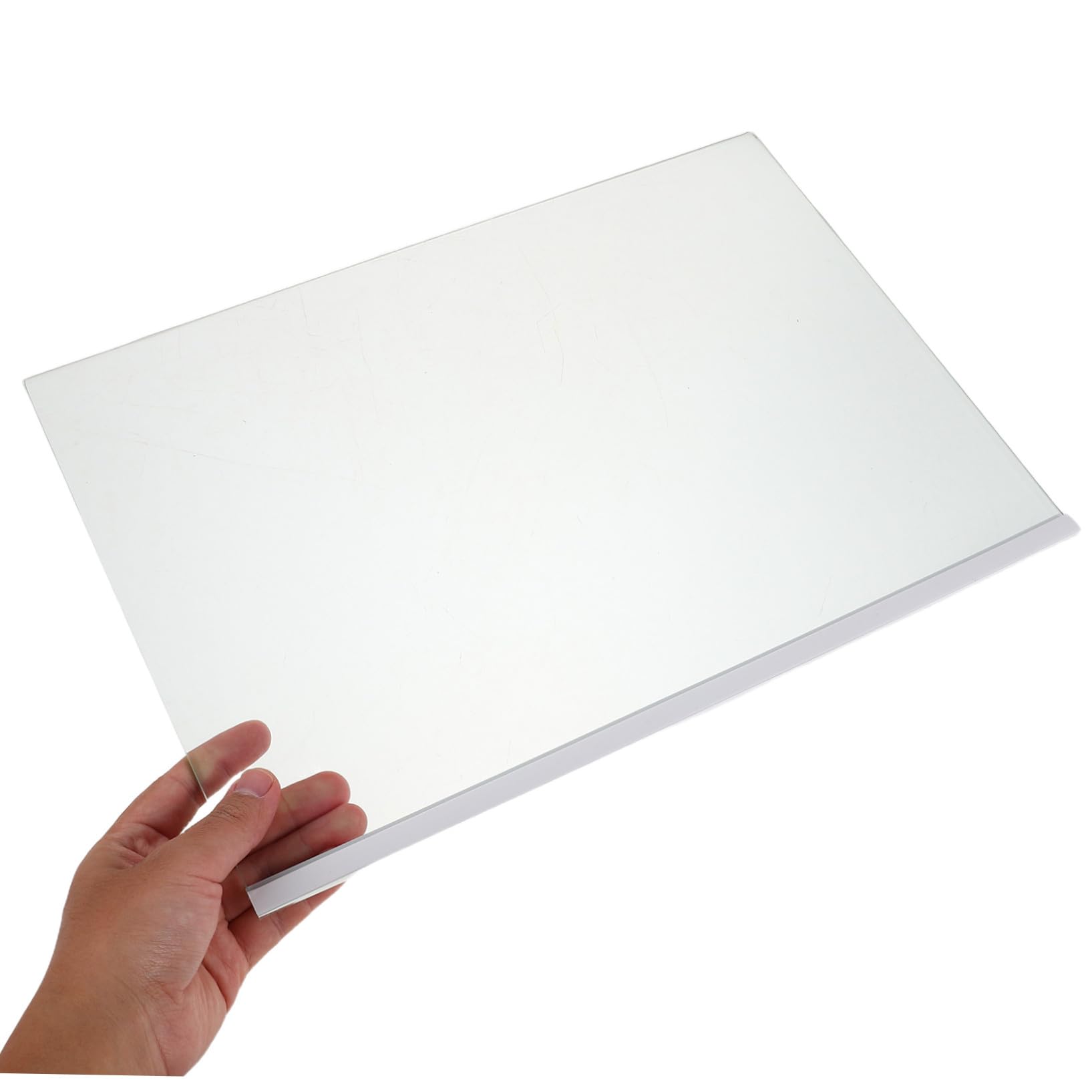 Estante de Vidrio Templado Borde Recubierto y Diseño Seguro para Refrigerador Fácil Instalación y Acabado Pulido Compatible Frigorífico y Congelador