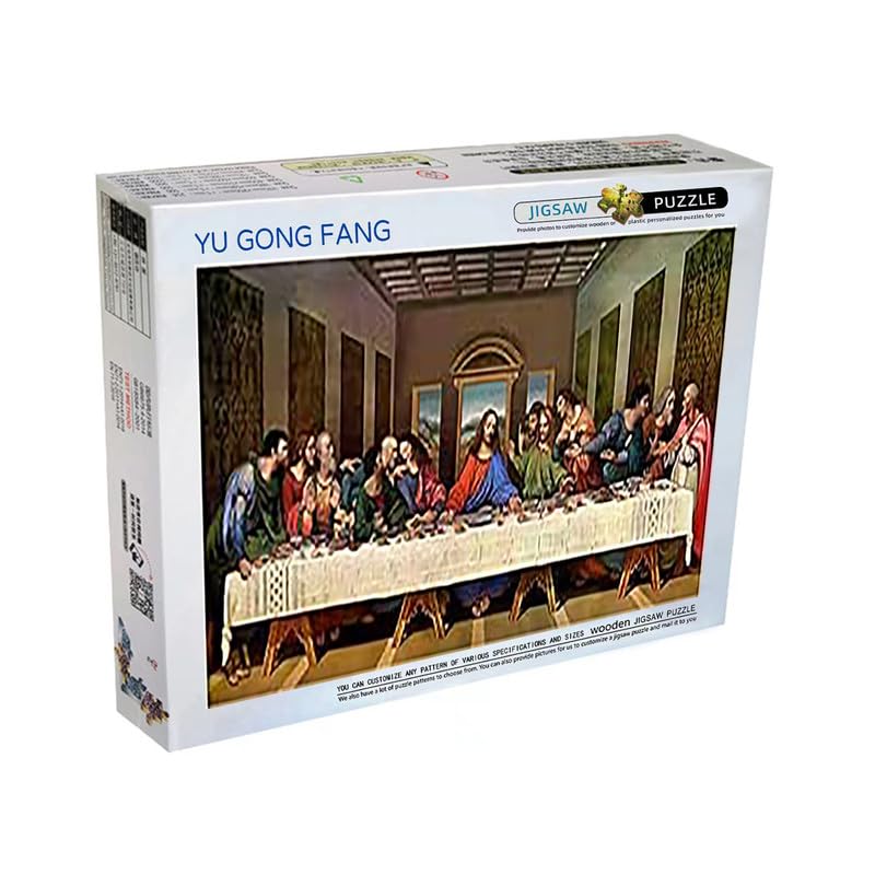 L'Ultima Cena - Puzzle Intellettuale Per Adulti Da 7000 Pezzi, Adatto Per Serate Di Gioco, Puzzle Divertenti, Creativi