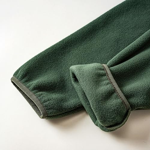 Image of Toddler Boys Girls Fleece Jacket Lightweight Fall Spring 2-12 Years | Soft Anti-Pilling Fleece, Easy Zip-Up, Hand-Warm Pockets, Windproof Stand Collar, Wear Alone or as Layer, Ideal for School