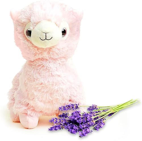 Warmies Llama de felpa perfumada de lavanda francesa para microondas