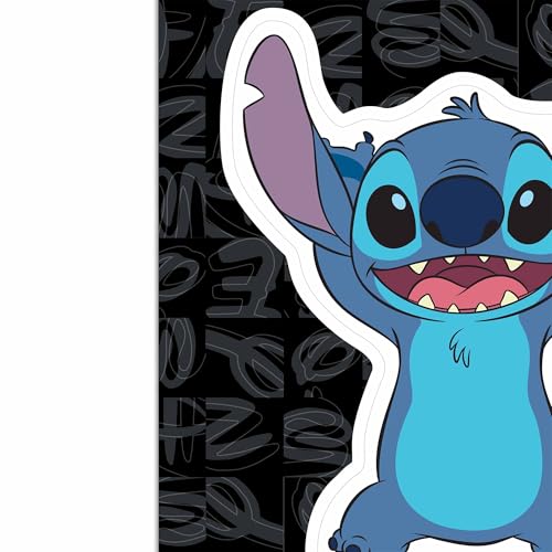 Image of Disney Lilo and Stitch Adhesive Vinyl Decal - Fun Stitch Sticker for Car - Great for Disney Fans