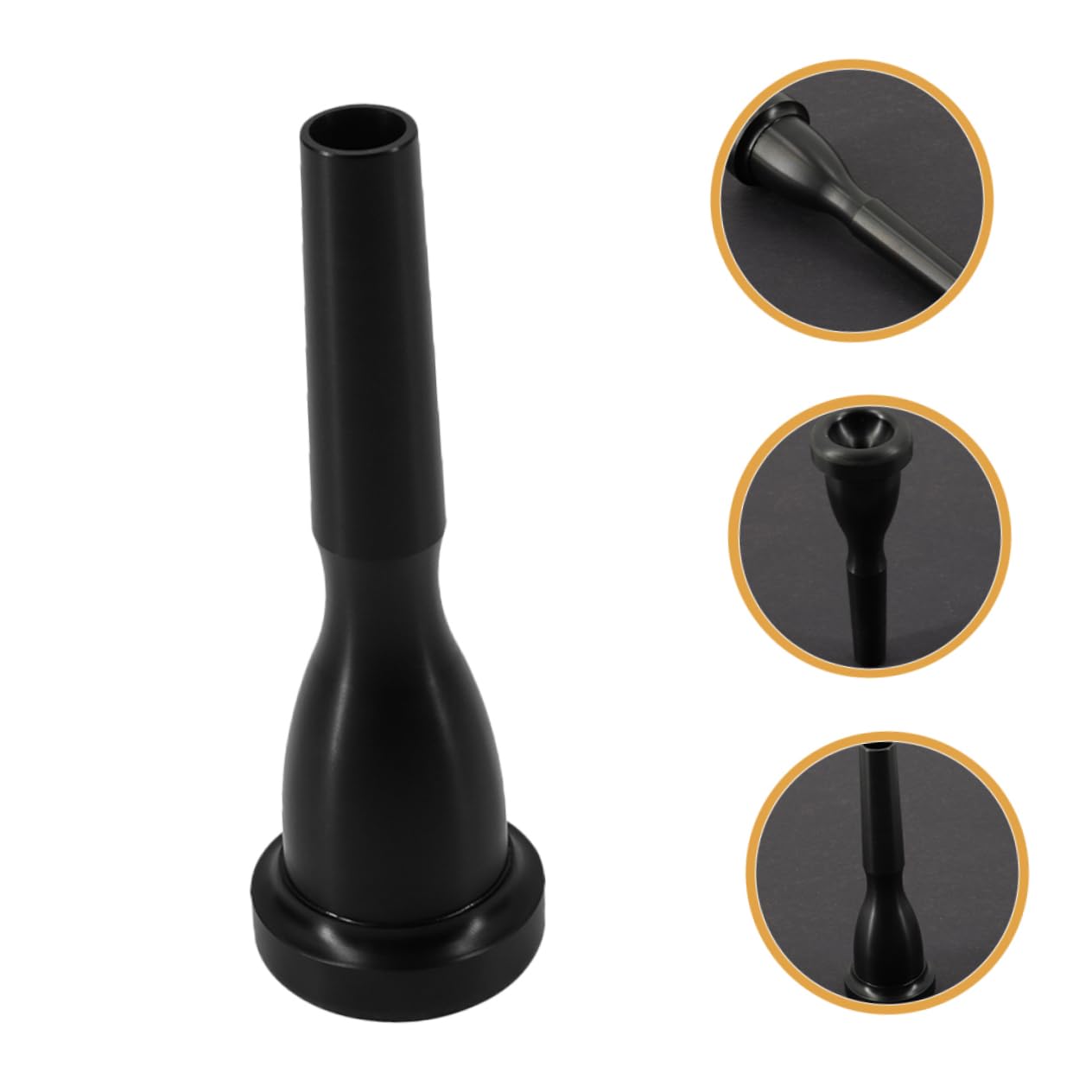 BESPORTBLE Plastic Trumpet Replacement Mouthpiece Durable Lightweight Music Instrument Part for All Skill Levels Compact Design for Beginners and Advanced Musicians