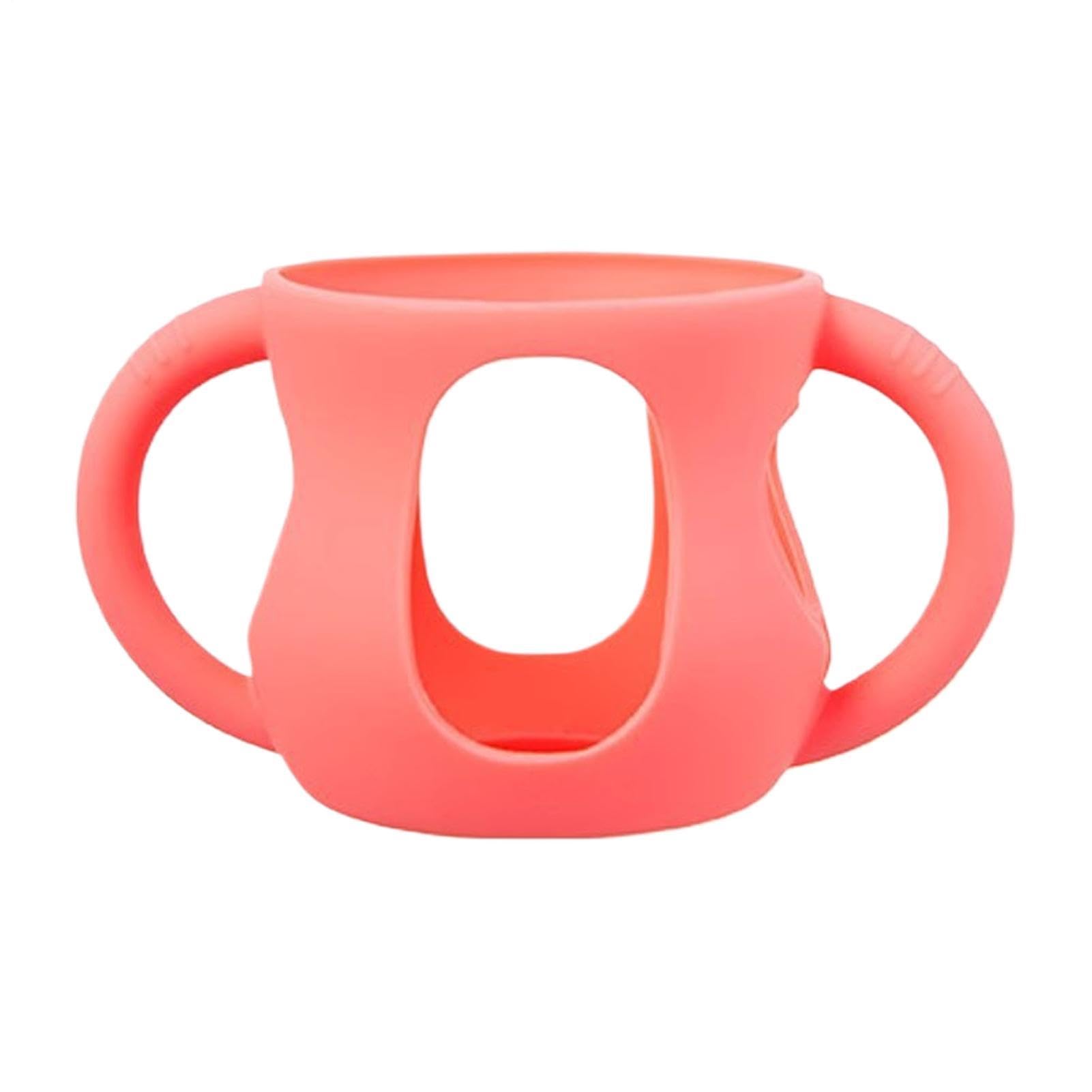 Maniglia Per Biberon, Comoda Da Usare, 11x11x6,5 Cm, Maniche Protettive Antiurto, Copertura Per Maniglia Per Biberon, Design Facile Da Impugnare, Per Acqua Di Latte Per Bambini
