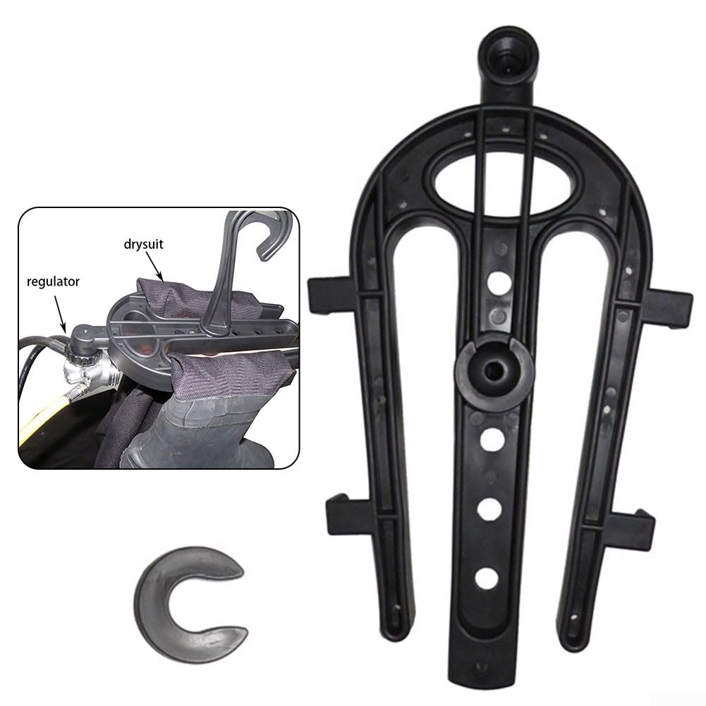 DAZZLEEX Cintres pour Combinaison de plongée, Combinaison étanche à Cintre Lourd, Cintres pour Combinaison de plongée, Cintre pour Accessoires de plongée Cintre pour Accessoires de plongée