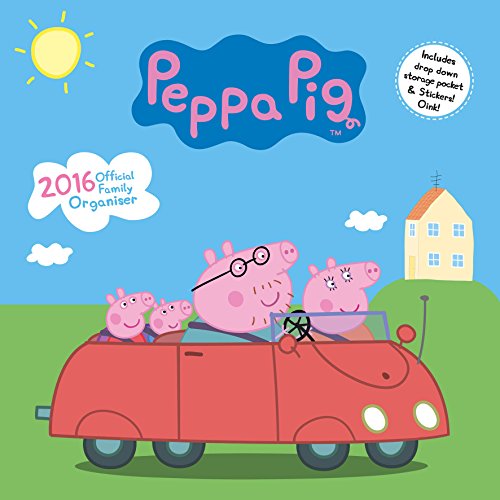 Official Peppa Pig Organiser 2016 Square Wall Calendar (Family Planner) Official Peppa Pig Organiser 2016 Square Wall Calendar (Family Planner)