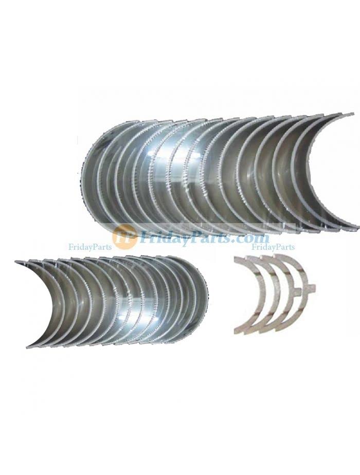 Aftermarket replacement 6D22 6D22T Engine Main Bearing Kit & Con Rod Bearing Kit & Thrust Plate Set