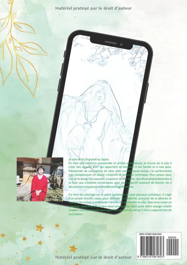 Livre de coloriage art graphique anti-stress contre l'anxiété