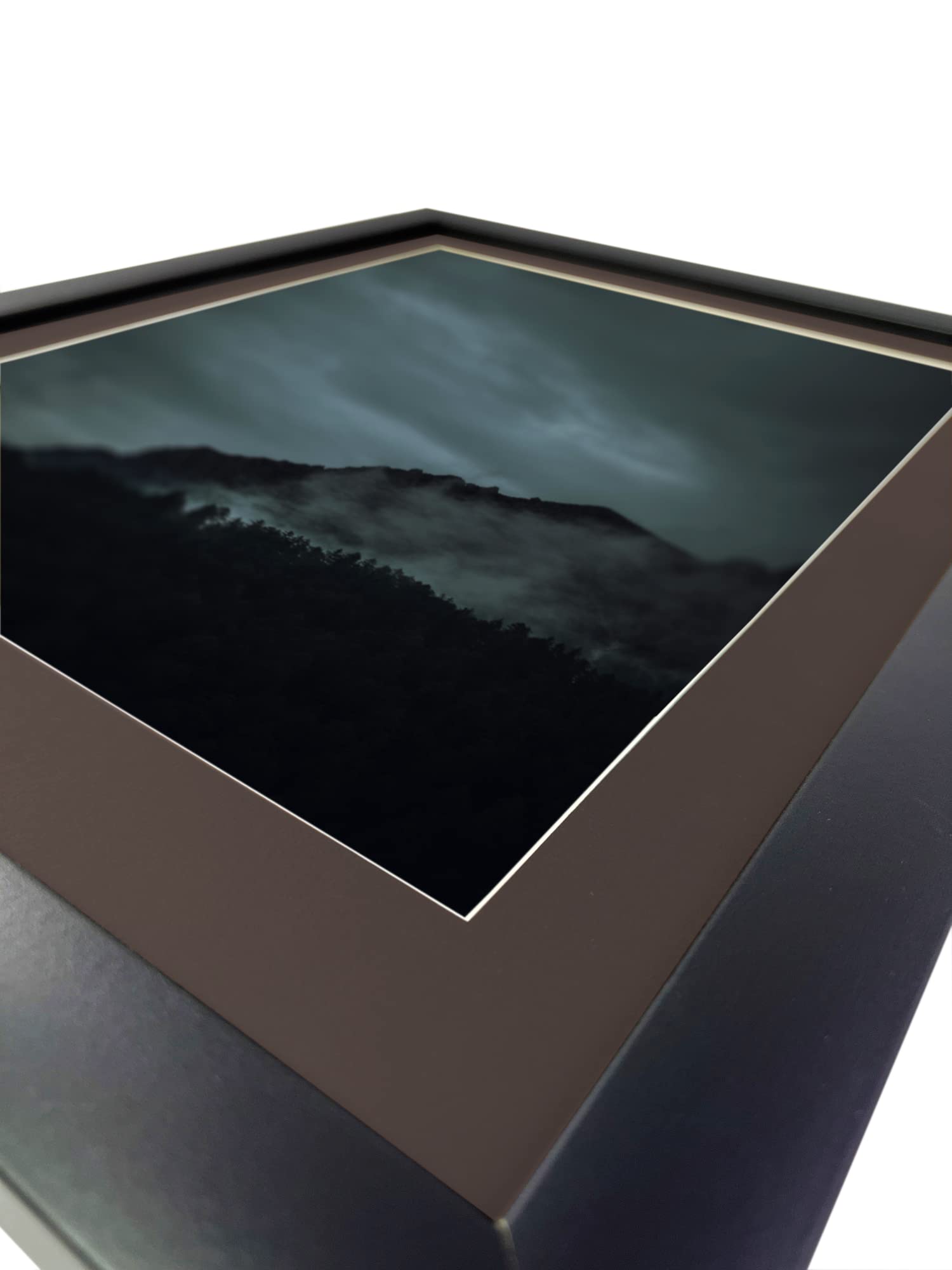 Craig Frames B569 16x22-Inch Mat, Single Opening for 12x18-Inch Image, Cinder with Cream Core