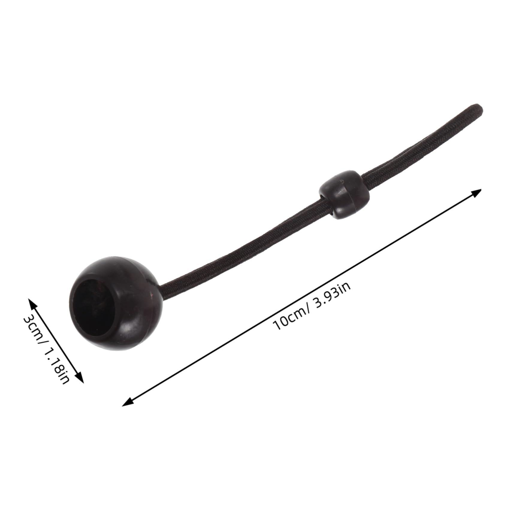 Lot de 5 supports de rideaux coupe-vent – Accessoires de boucle de corde élastique pour tendre les cordons d'ombrage et les stores – Dispositifs de boucle en plastique pour une suspension facile