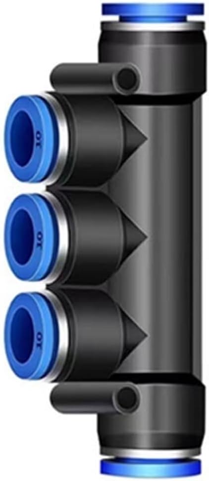 1PCS Pneumatic Fitting Pipe Air Quick Connector Tube Quick Release Fittings Water Push in Hose Plastic 4 6 8 10 12mm PU PY Connectors(PK,16mm)