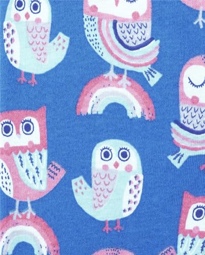 The Children's Place Baby Toddler Girls Long Sleeve Top and Pants Snug Fit 100% Cotton 2 Piece Pajama Set3