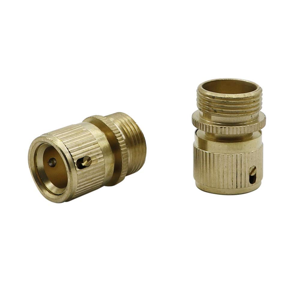 Connettore del Gomito del Tubo Ottone Filettatura Maschio Acqua connettore Giardino Irrigazione a Goccia Raccordi Car Wash Gun connettore Speciale Acqua Adattatore 20 Pz