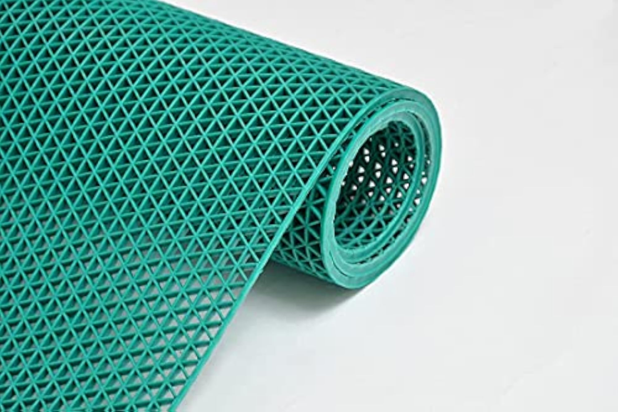 Decorative Rubber Bath Mat, 4 x 6 Feet